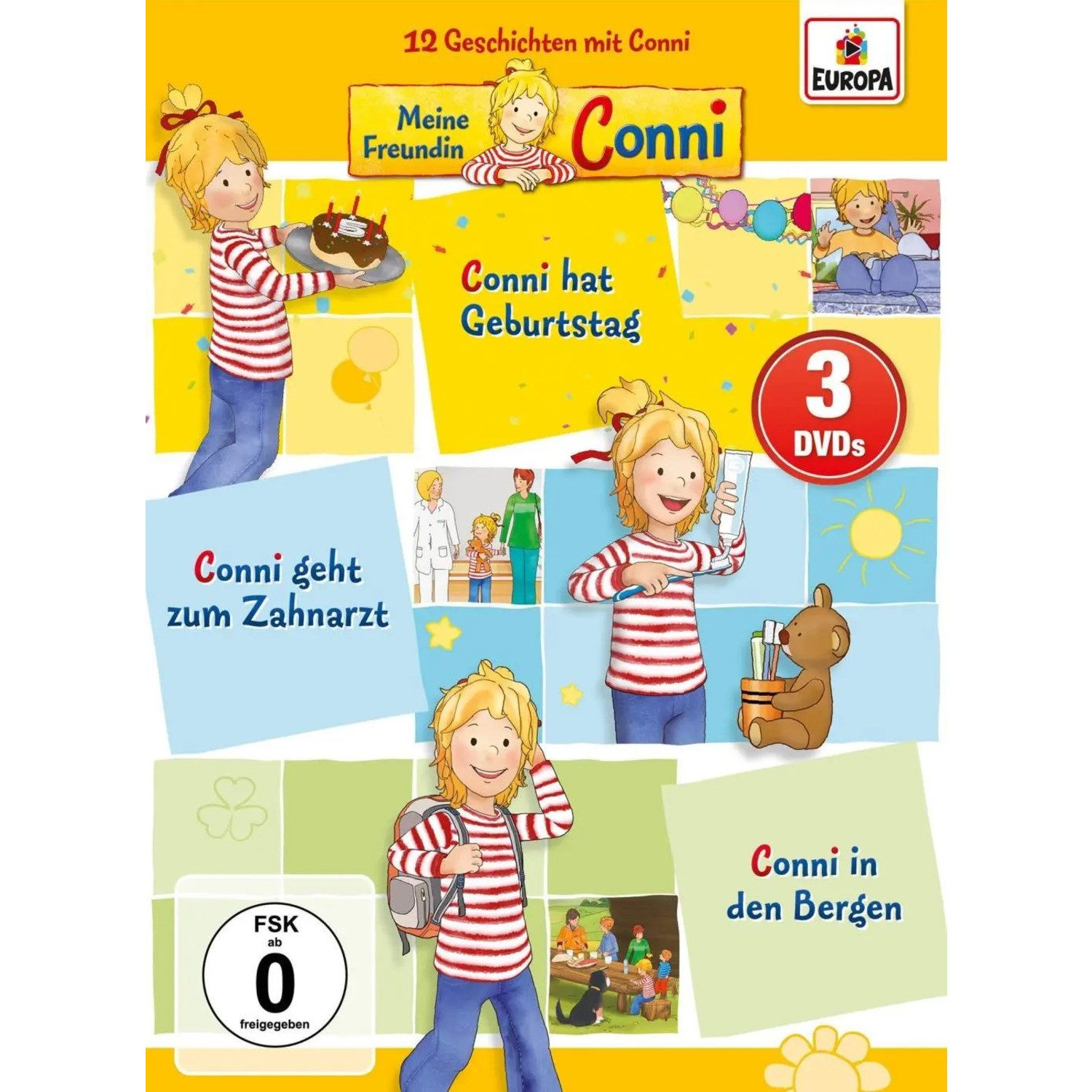 DVD Meine Freundin CONNI 3er Box 02 (Folgen 4, 5, 6)