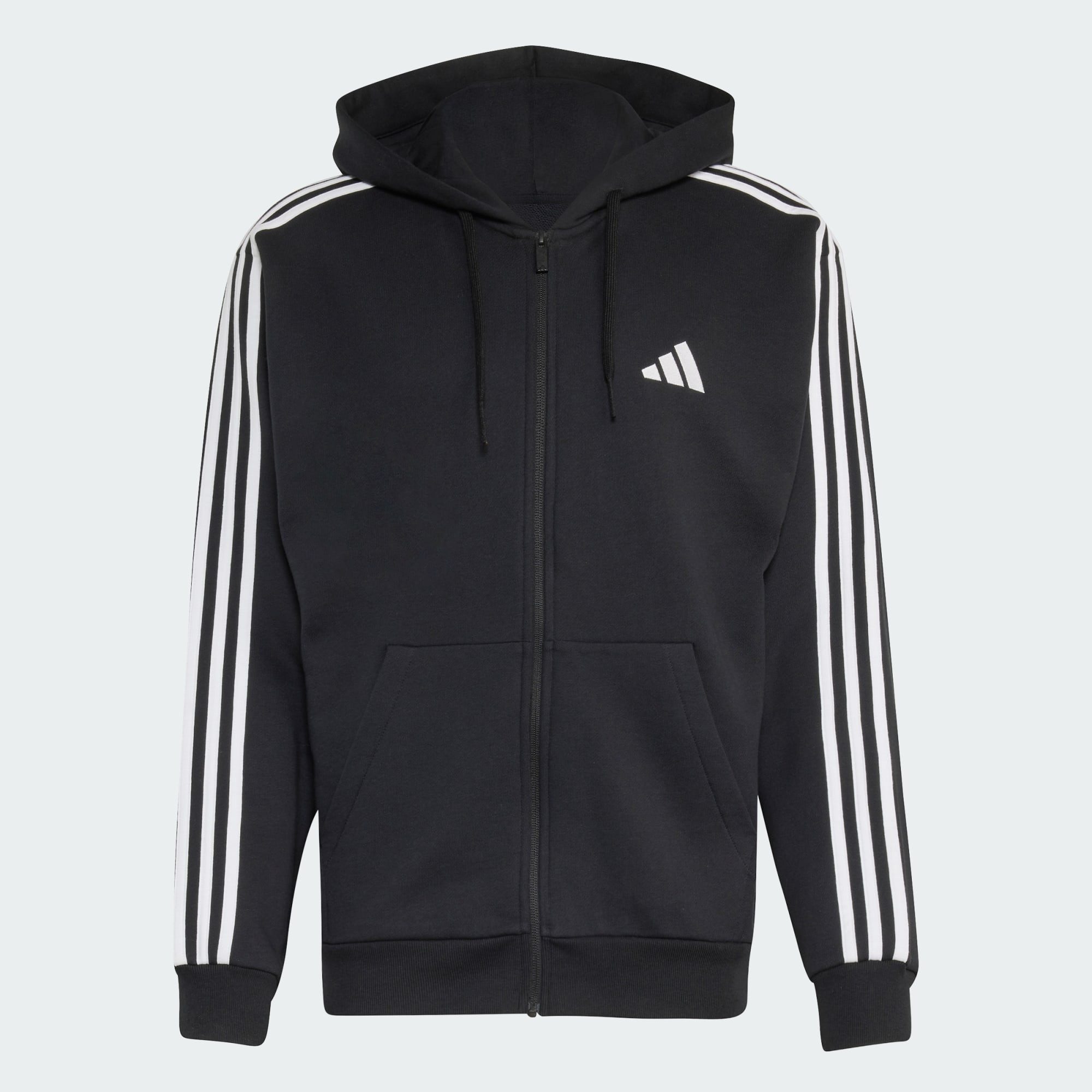 adidas Sportswear Funktionsjacke ESSENTIALS 3-STREIFEN FRENCH TERRY KAPUZENJACKE (1-St)