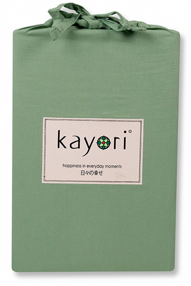 Kayori Spannbettlaken Kai, Renforcé, Gummizug: rundum, günstig online kaufen