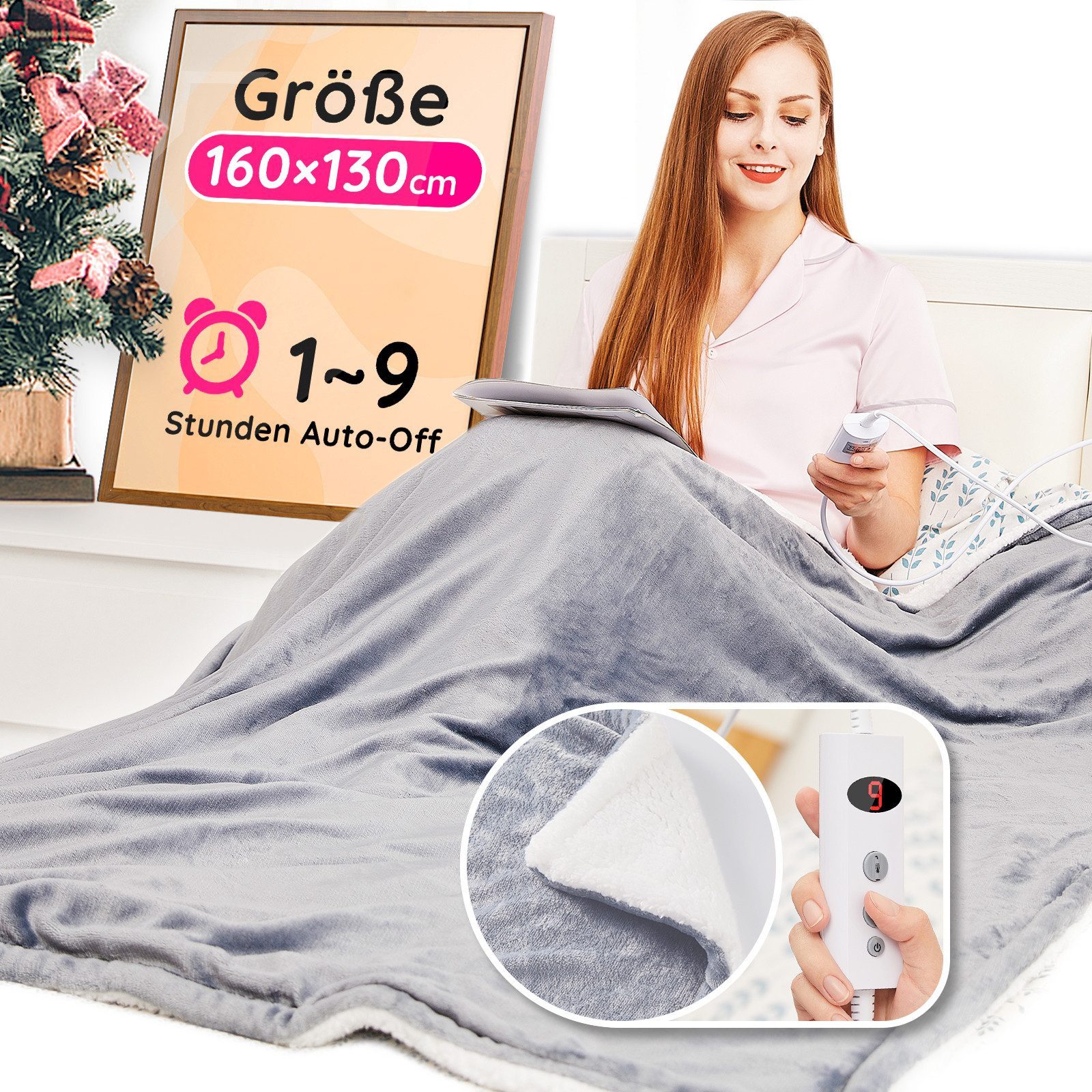 Mia&Coco Heizmatten Heizdecke mit Abschaltautomatik, 10 Heizstufen Up-to-9 günstig online kaufen