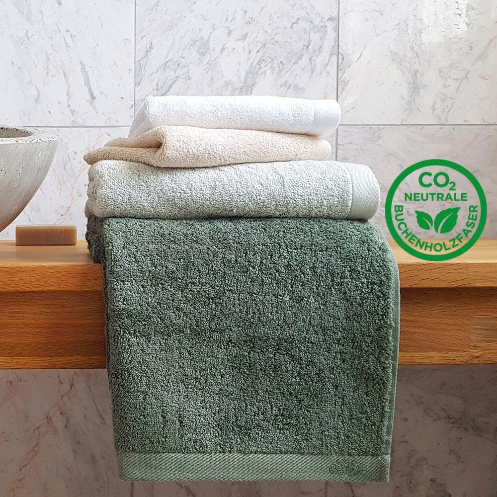 framsohn frottier Duschtuch Botanic Deluxe Badetuch, günstig online kaufen