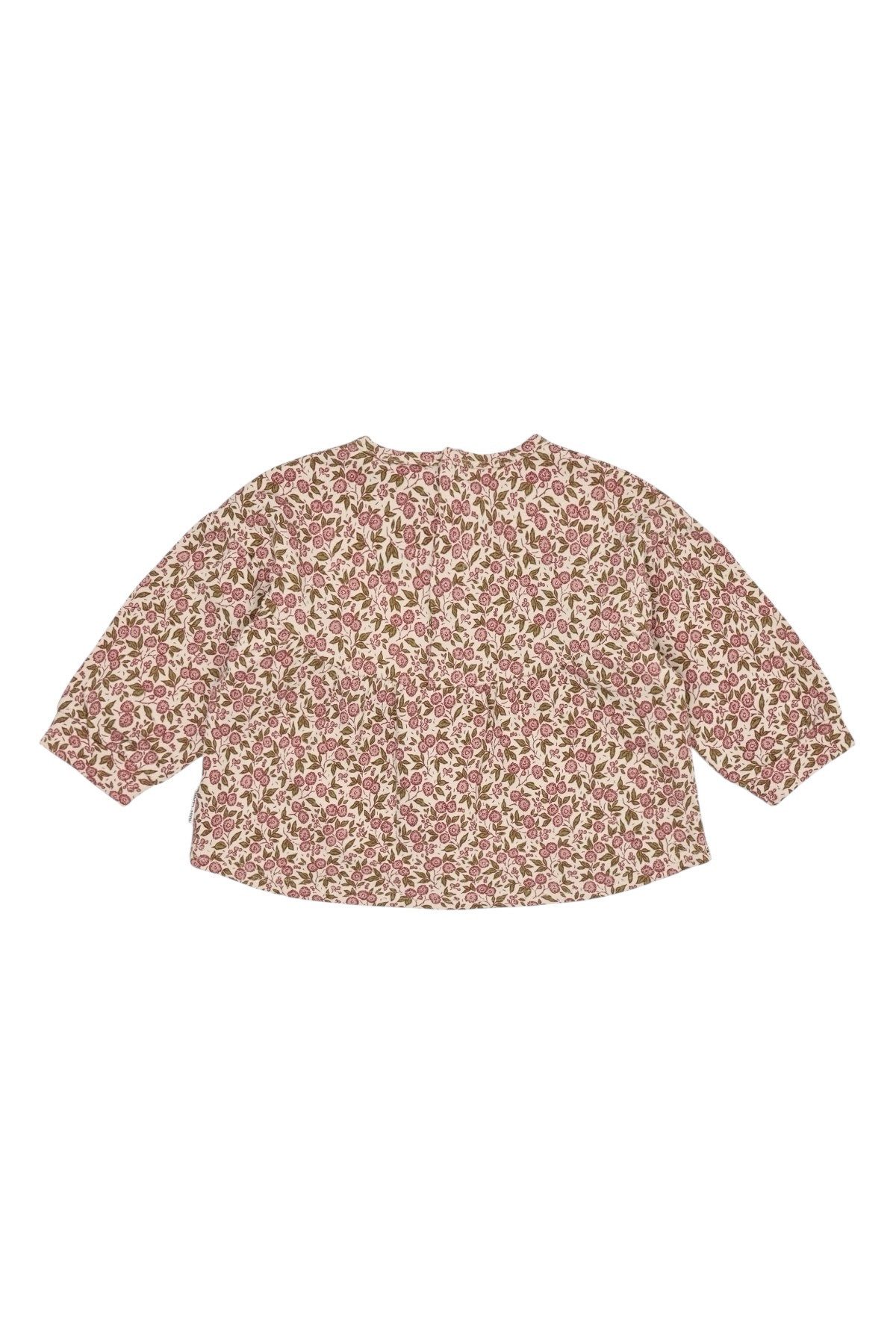 Hust & Claire Langarmbluse HCSara Flora (1-tlg) Hust & Claire Baby Mädchen Bluse Sara Flora mit Blumenmuster
