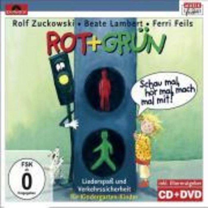Universal Music GmbH Hörspiel Rot + Grün - Schau mal hör mal mach mal mit! CD + DVD