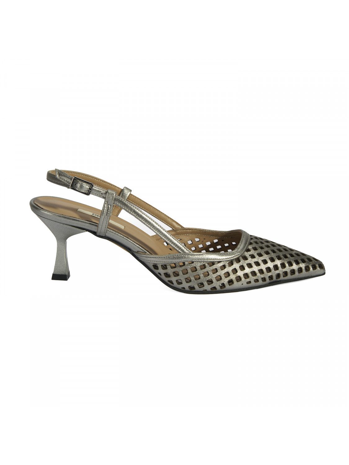 Desa Damen-Slipper – Obermaterial und Futter aus Leder, Stilettoabsatz, el günstig online kaufen