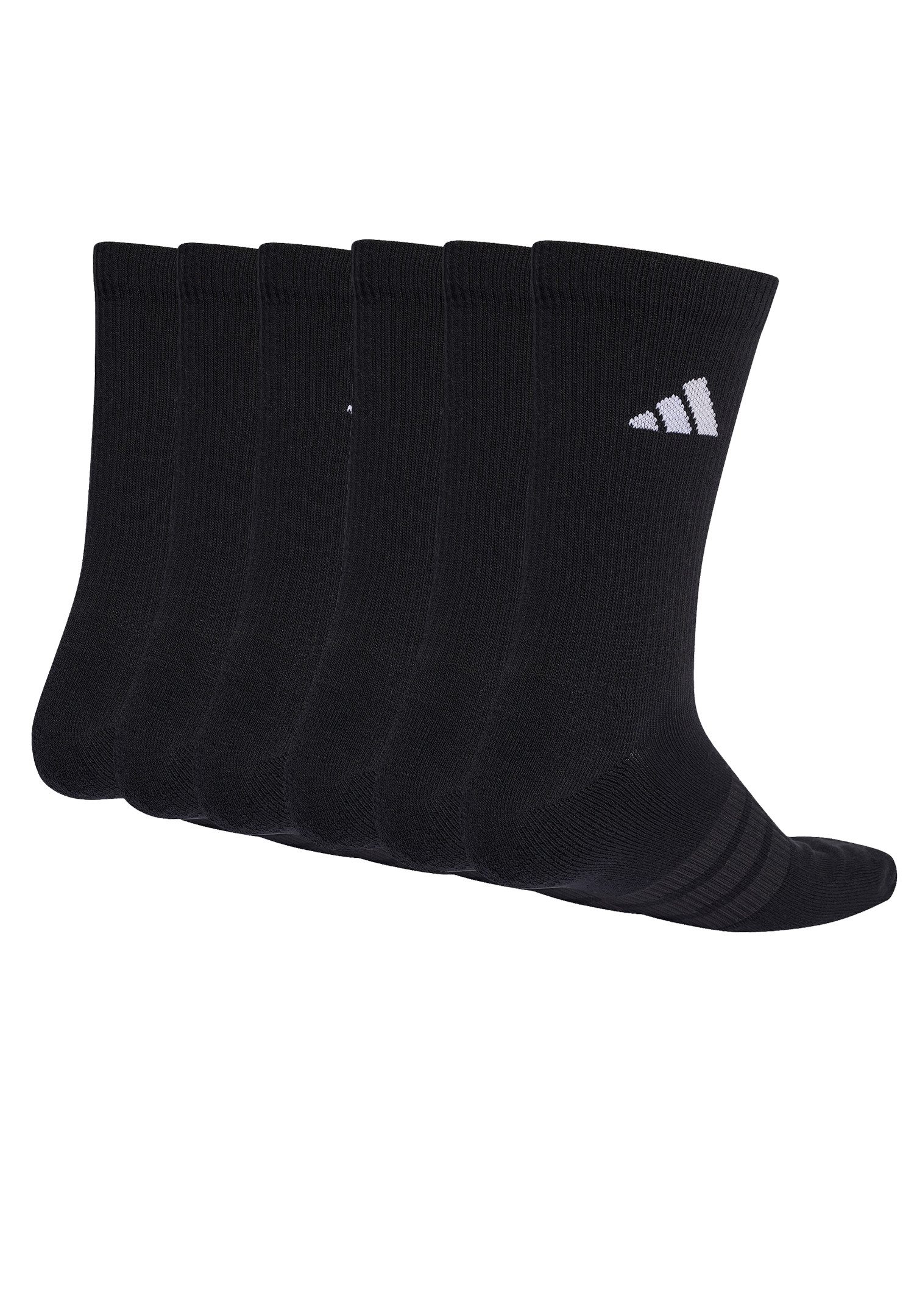 adidas Performance Socken CUSHIONED ESS CREW 6P (Packung, 6-Paar, 6er-Pack)