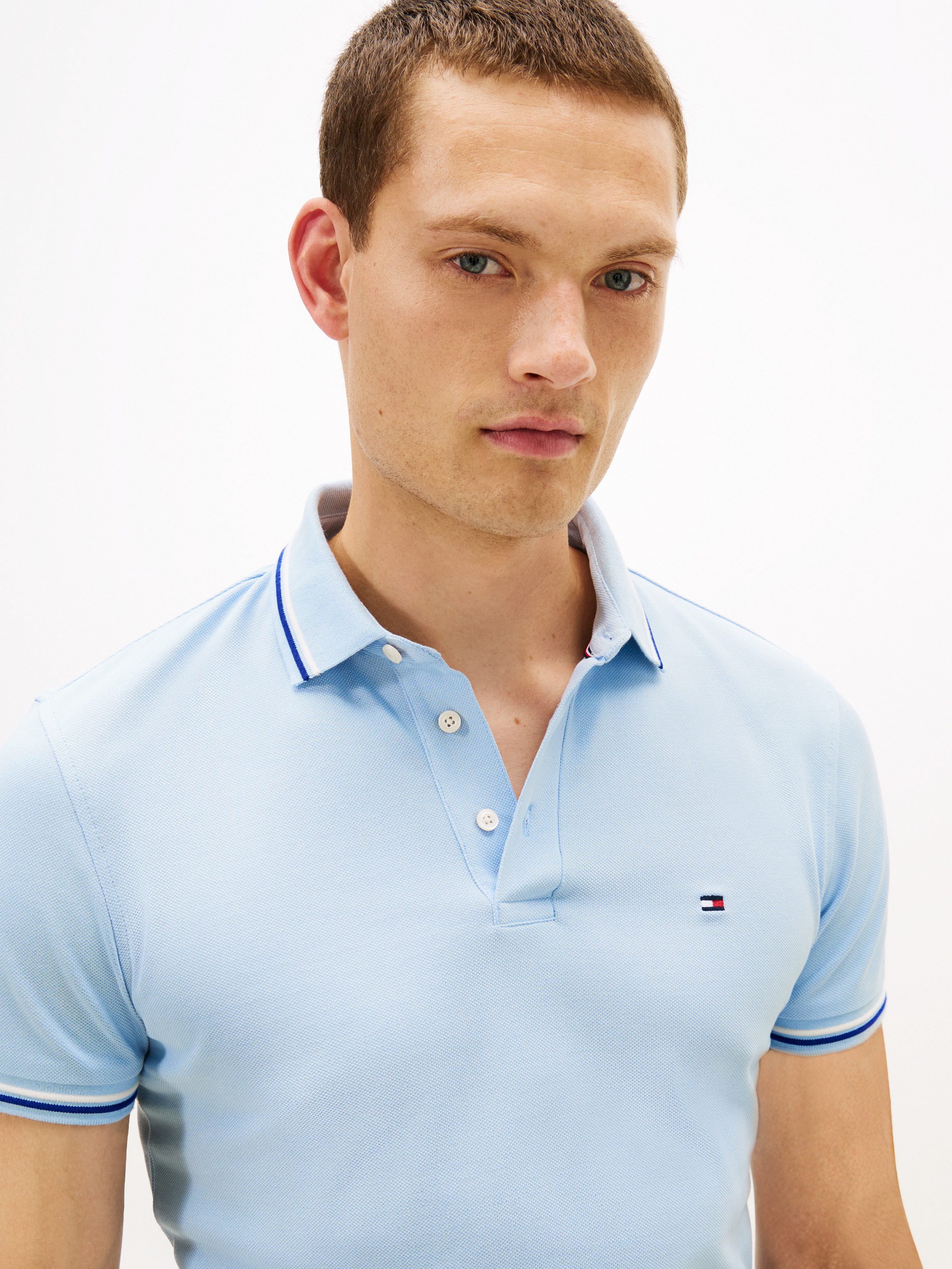 Tommy Hilfiger Poloshirt TOMMY TIPPED SLIM POLO günstig online kaufen