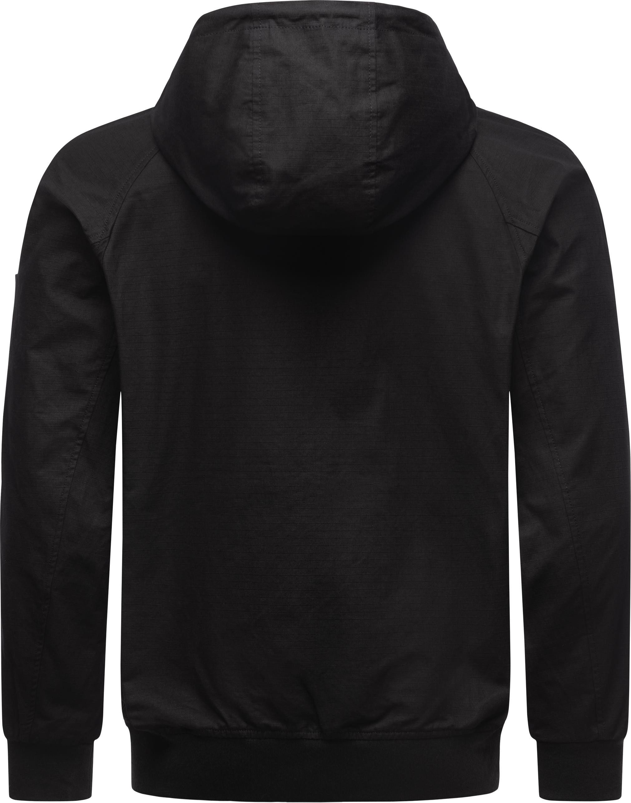 Ragwear Outdoorjacke Garoo Stylische Herren Übergangsjacke aus Ripstop-Material