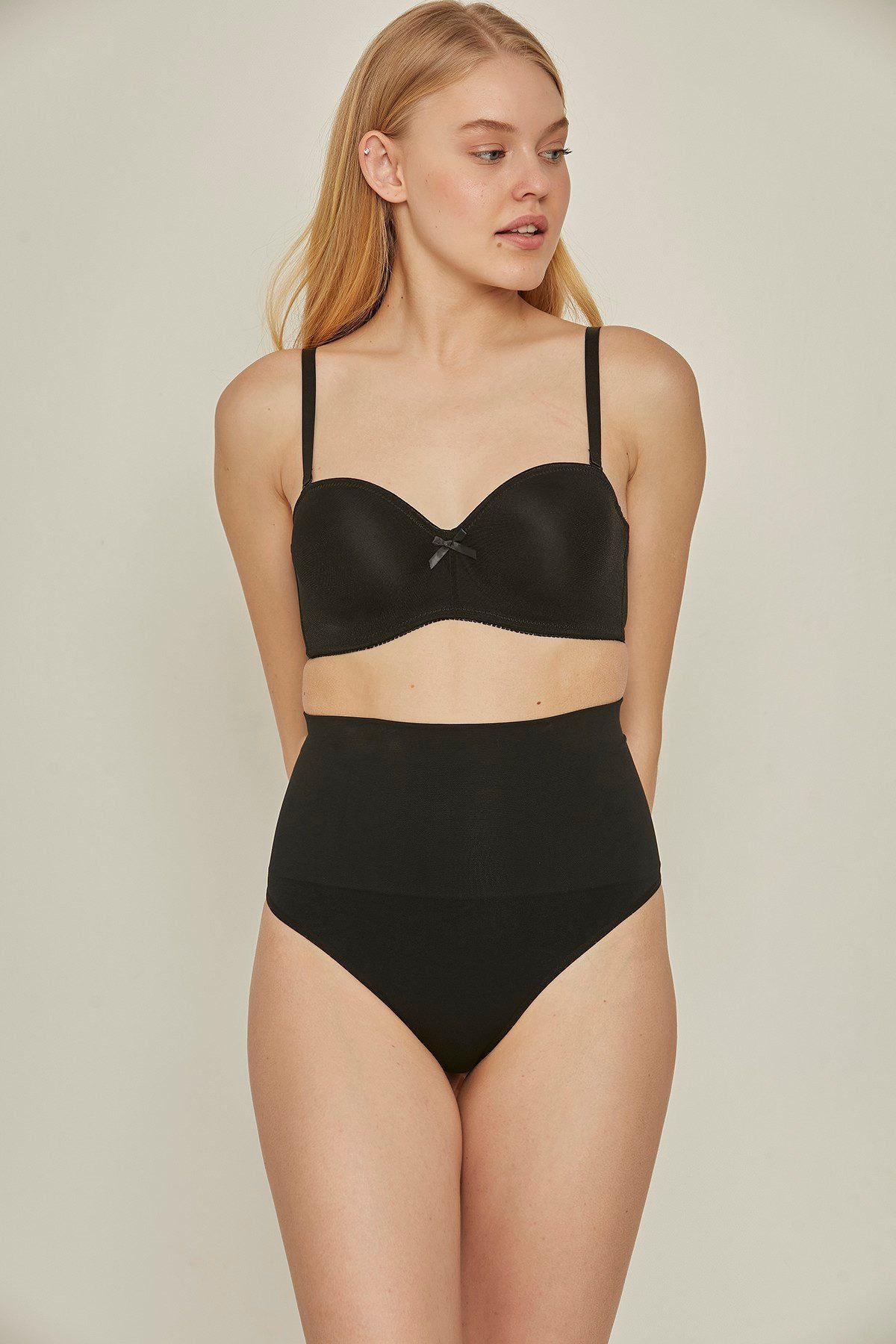 C&CITY Miederbody Doppelter Taillentrainer - Schlankheitswäsche