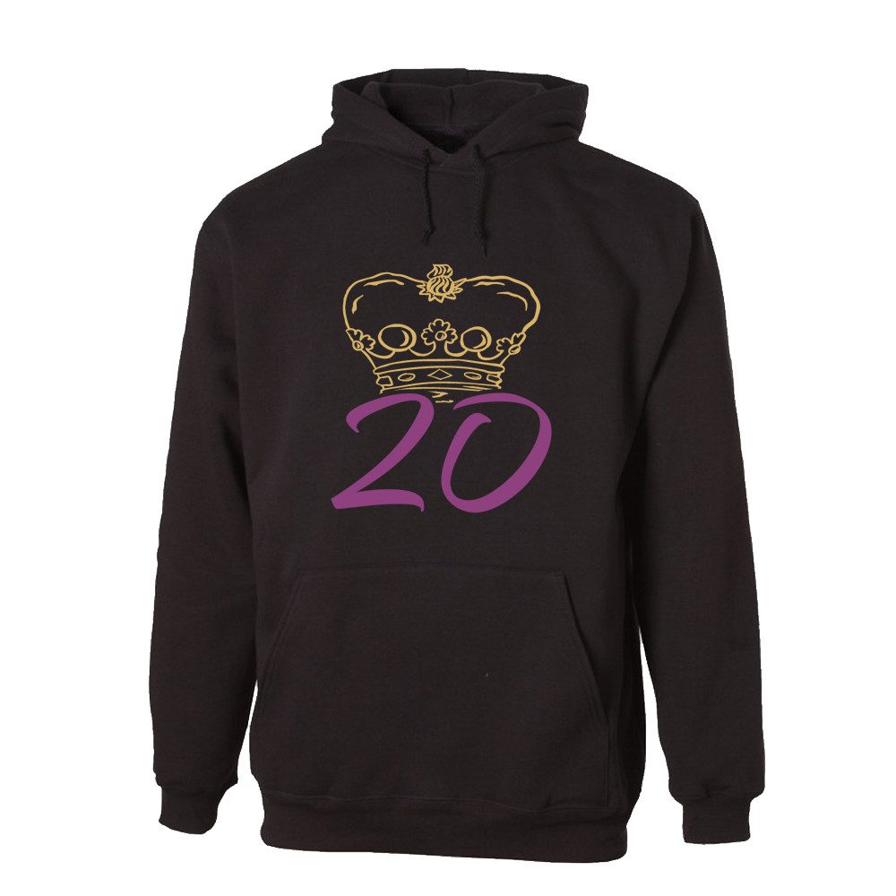 Hoodie 20 mit Krone
