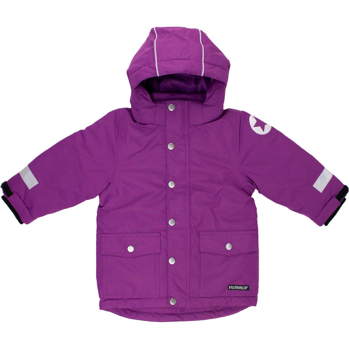 Villervalla Winterjacke Basic Unisex Kinder (1-St) Steppjacke, Parka, Anorak, Jacket, Outdoorjacke