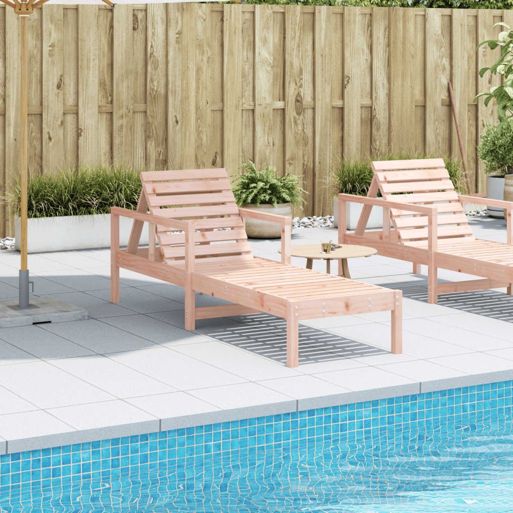 vidaXL Gartenliege Sonnenliege 199,5x62x55 cm Massivholz günstig online kaufen