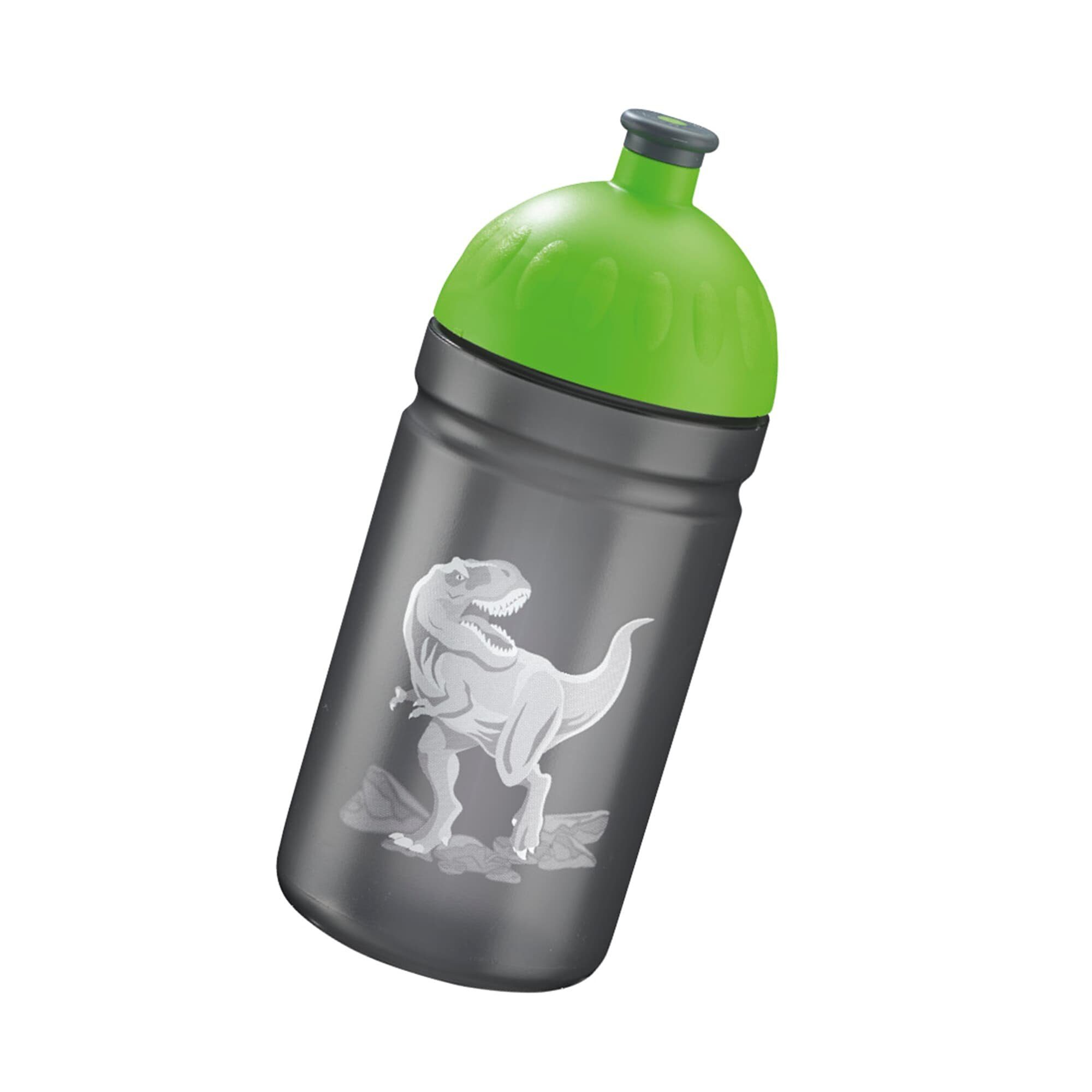 Trinkflasche l, 0,5 für T-Rex Taro, und Schule Step Step Wild Schwarz Kindergarten by