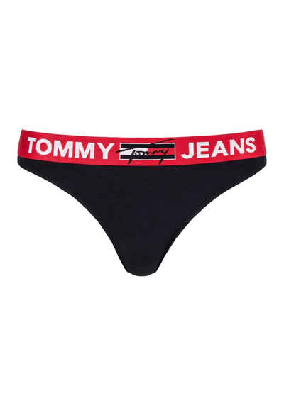 Tommy Hilfiger Underwear String mit breitem Logobündchen
