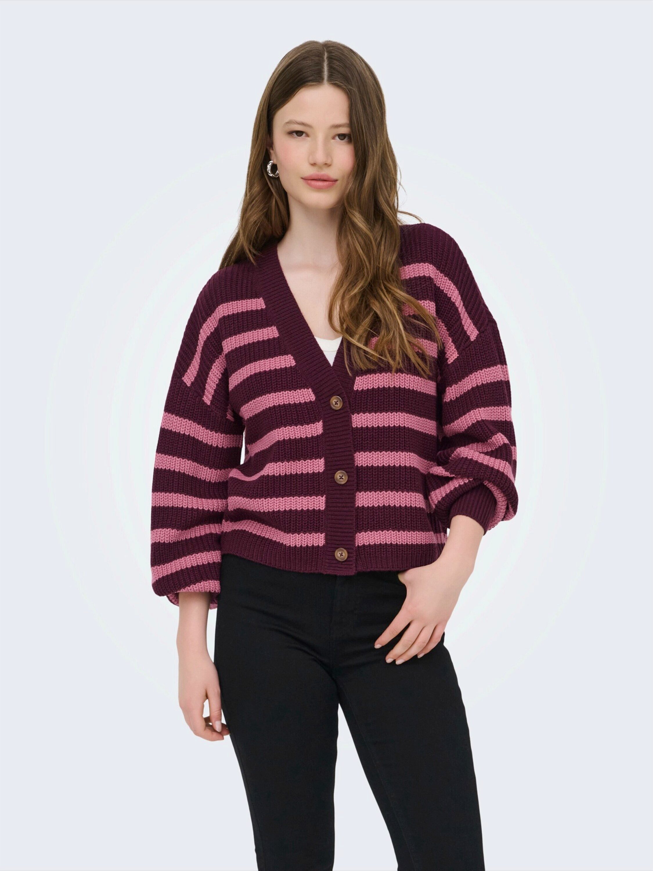 ONLY Strickjacke ONLCALLIE (1-tlg) Plain/ohne Details