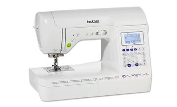 Brother Nähmaschine Innov-is F410, 104 Programme, Transportsystem rechteckig, Aufspulautomatik