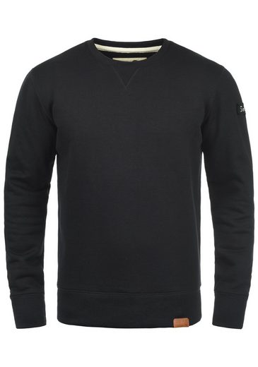 Solid Sweatshirt »Trip O-Neck« Sweatpullover mit Fleece-Innenseite