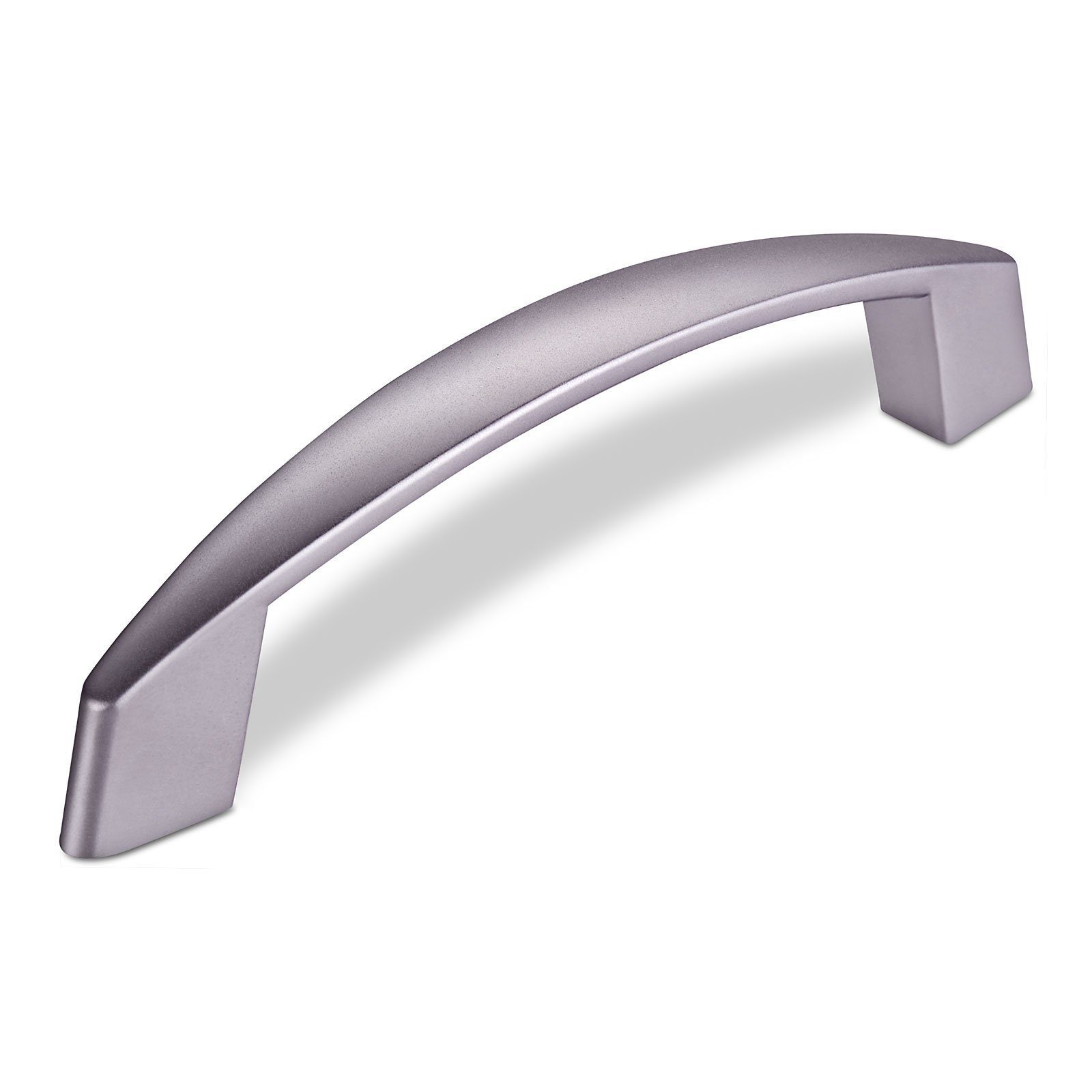 SO-TECH® Möbelgriff Bügelgriff THEA BA 96 - 128 mm - incl. Schrauben, Lochabstand 96 mm Chrom matt - inkl. Schrauben
