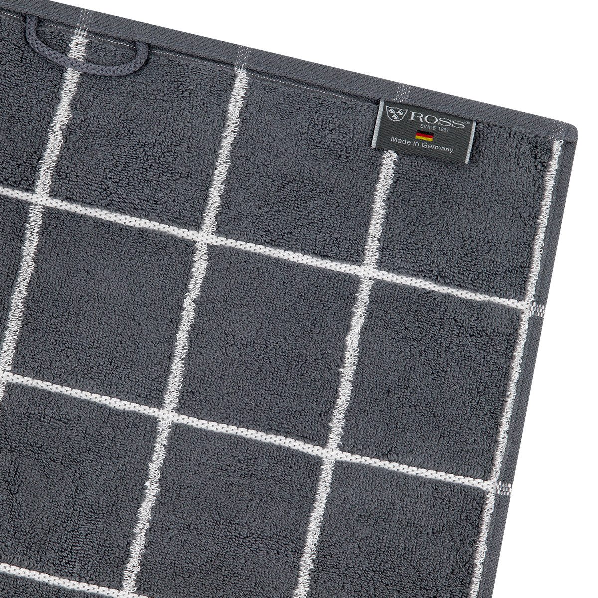 ROSS Handtuch Set Sensual Skin Karo, Walkfrottee (Spar-Set, 4-St), 2 X Hand günstig online kaufen