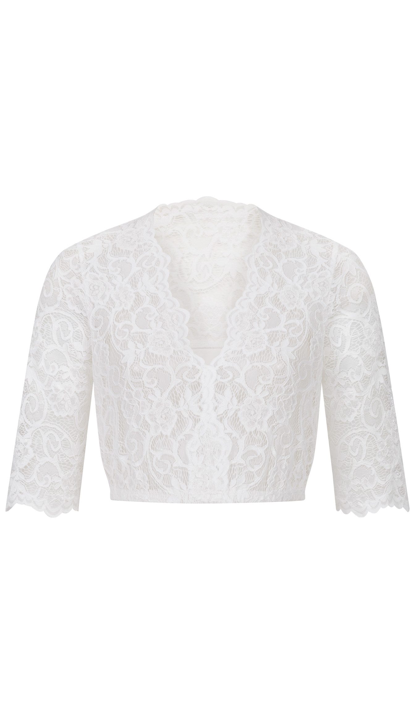 Dirndlbluse Dirndlbluse Gea in Weiß von Nübler