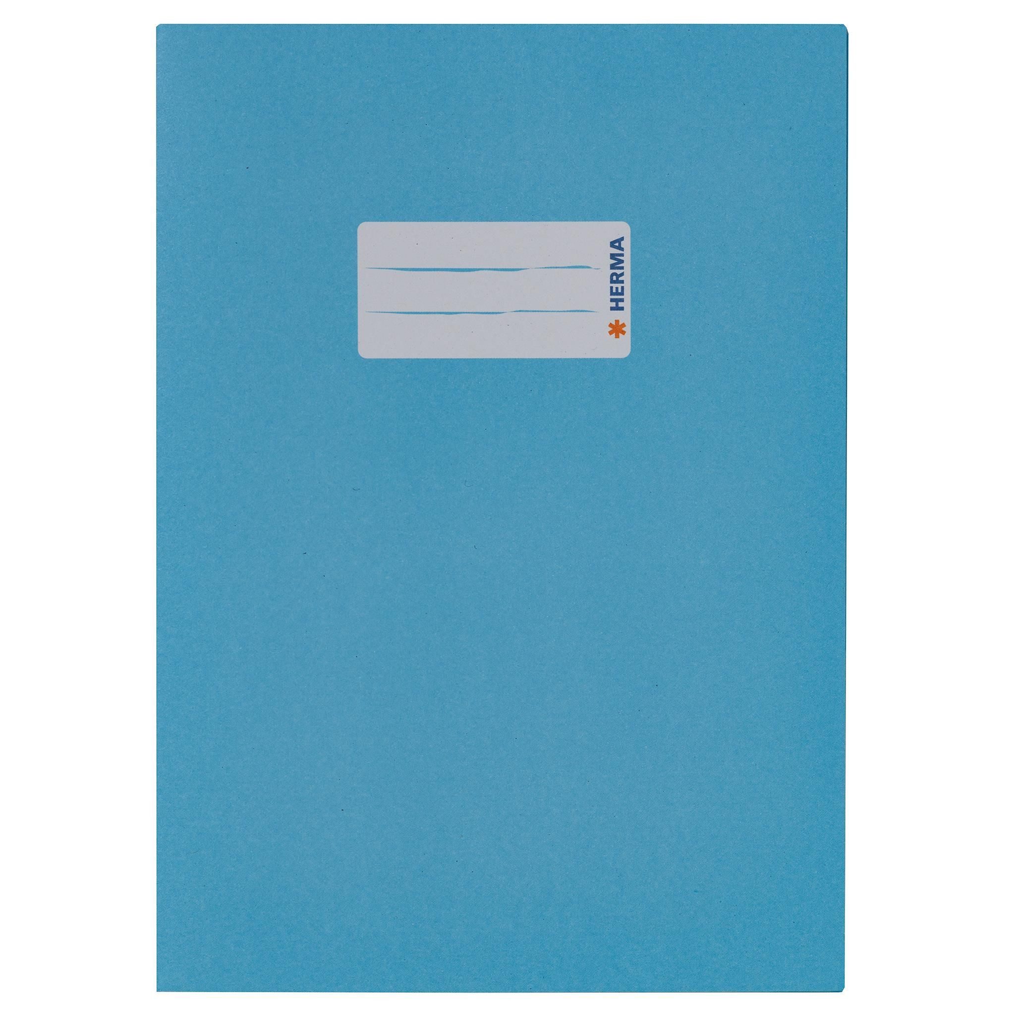 HERMA Schulheft Herma Heftschoner Papier A5 hellblau