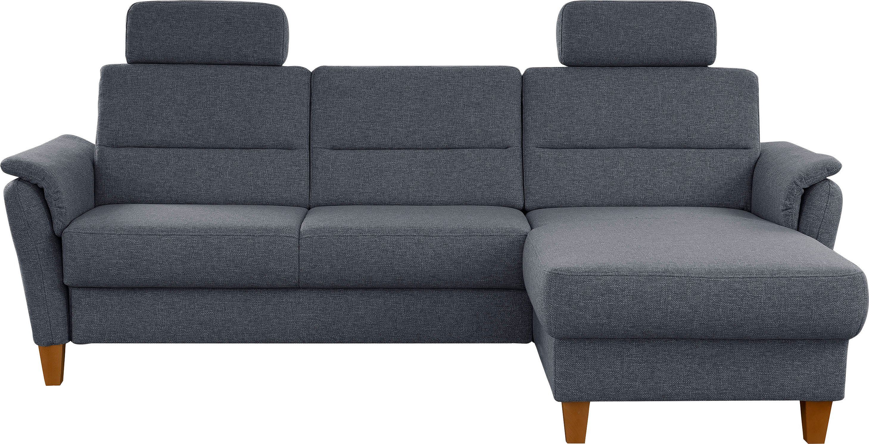 Home affaire Ecksofa Palmera L-Form, Federkern, günstig online kaufen
