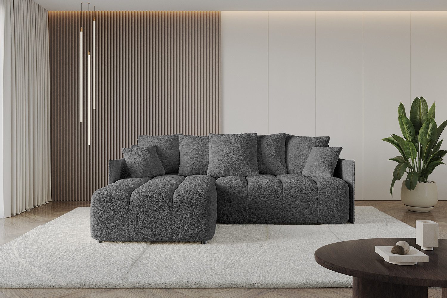 ALTDECOR Ecksofa LONLI-L, Couch mit Schlaffunktion, günstig online kaufen