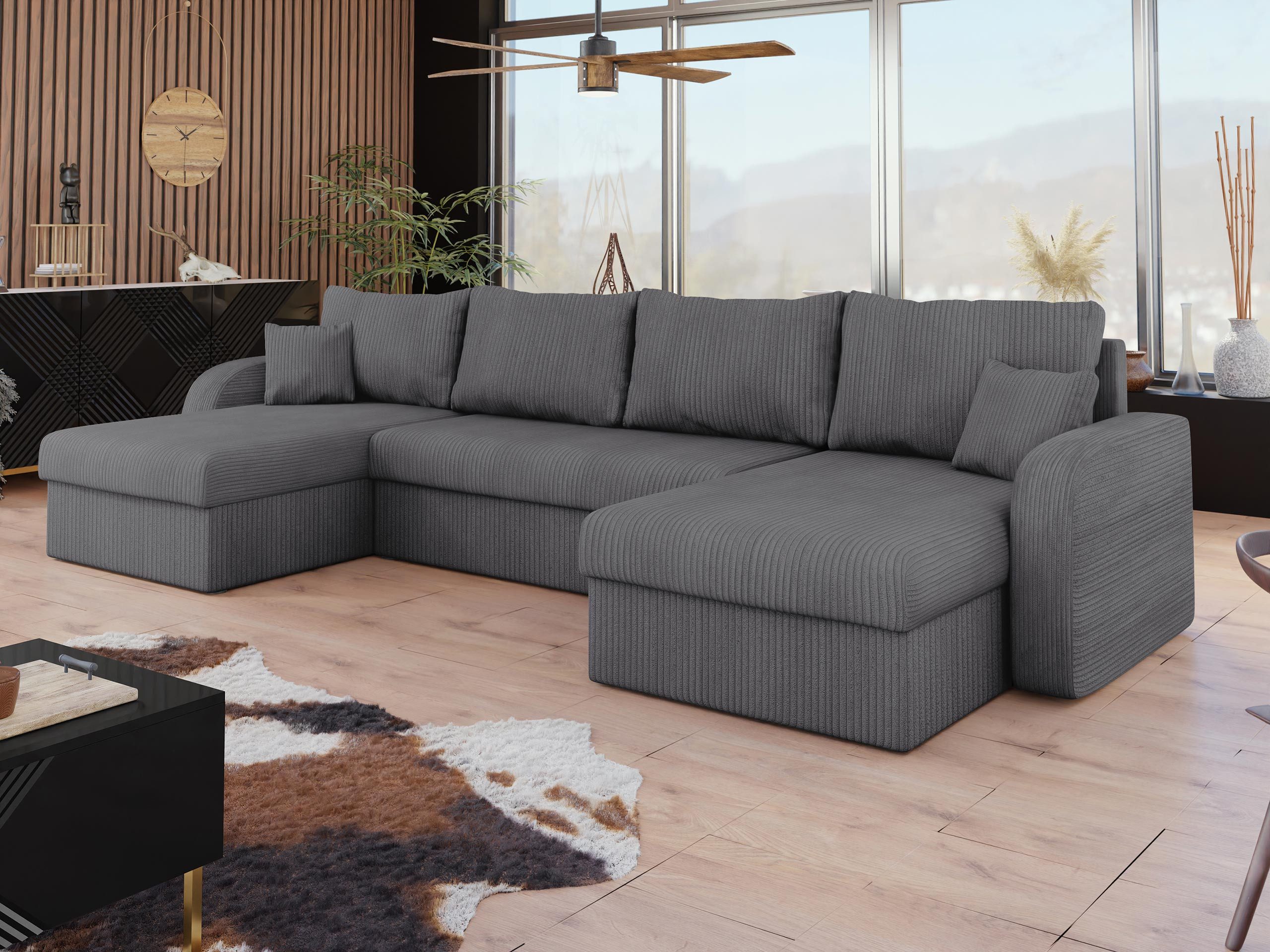 MIRJAN24 Wohnlandschaft Kris U Cord, mit günstig online kaufen