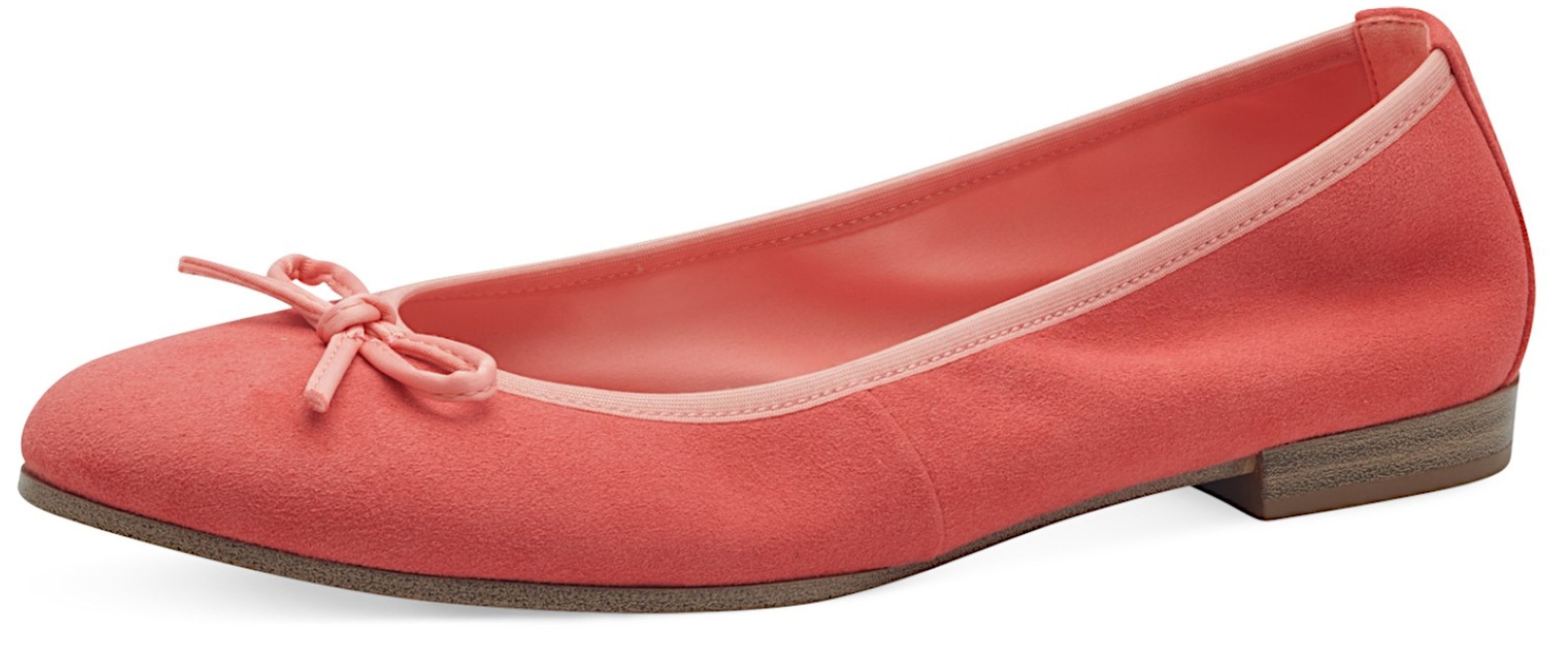 Tamaris 1-22166-44 535 Pale Red Comb Ballerina