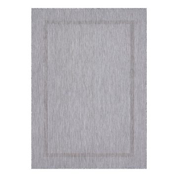 Outdoorteppich Teppich für den Flur oder Küche Unicolor - Einfarbig, Stilvoll Günstig, Läufer, Höhe: 5 mm