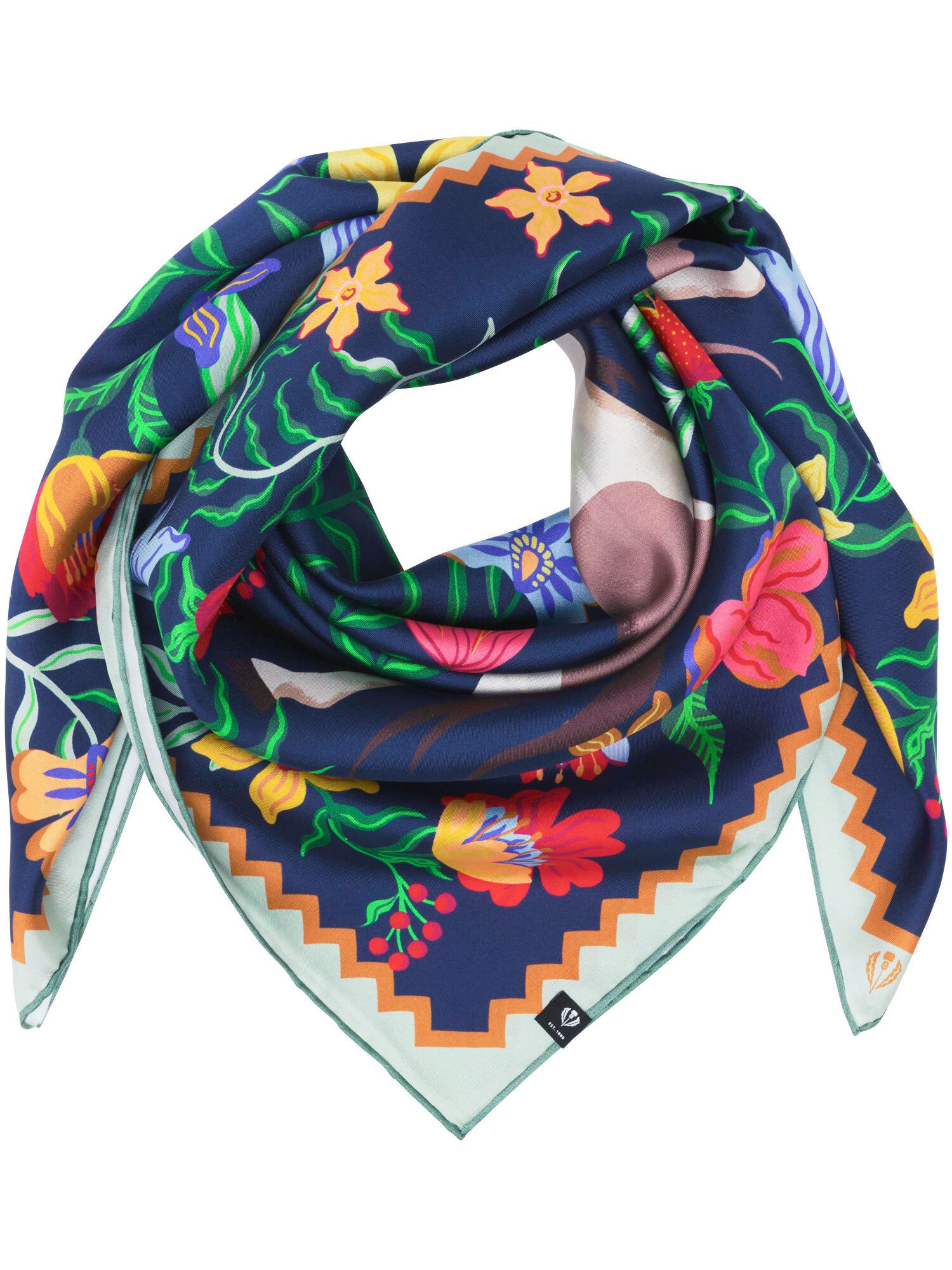Fraas Modetuch Seidentuch mit Pferde-Design