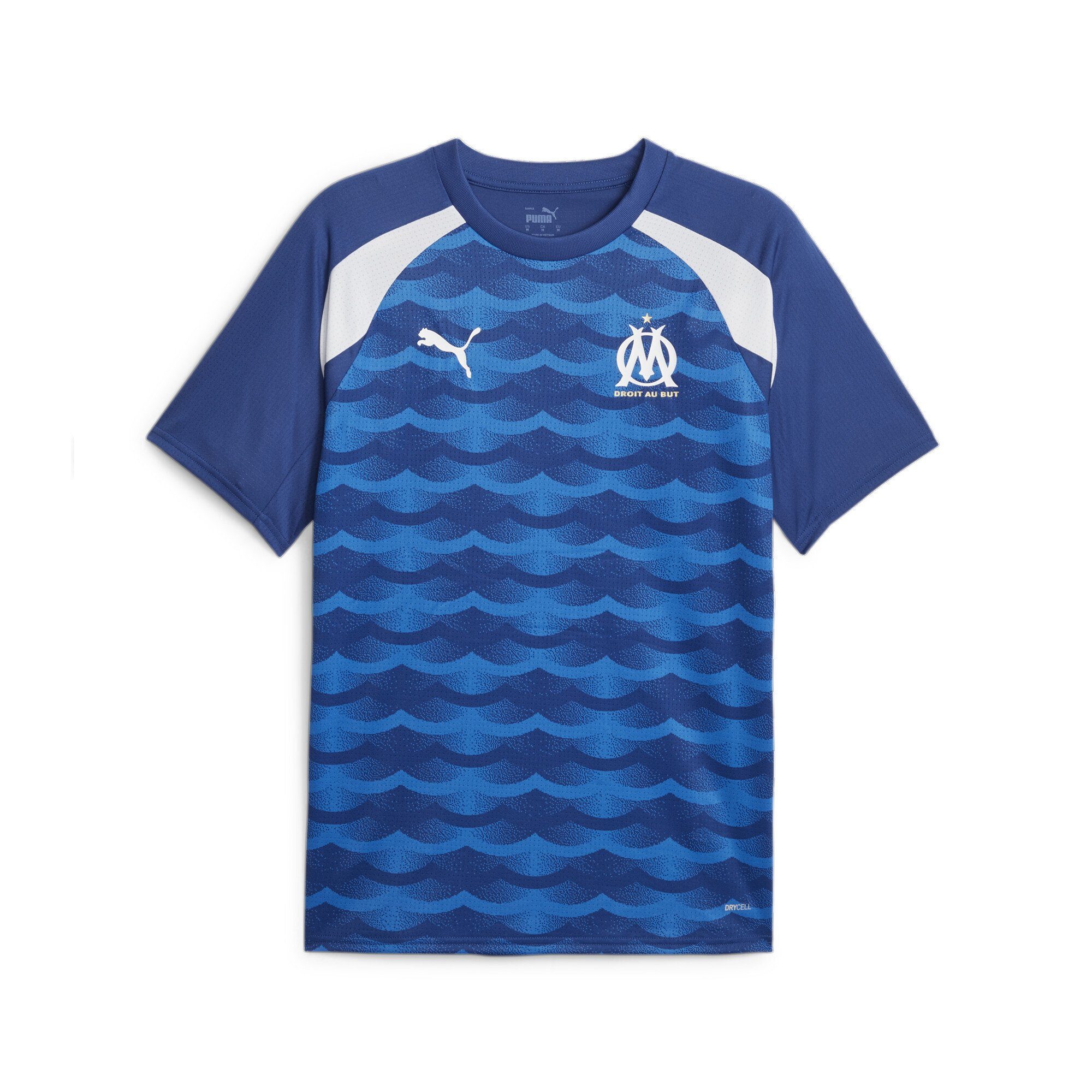 de Fußballtrikot Clyde Marseille Trainingsshirt Prematch Team Royal Herren Olympique Blue PUMA