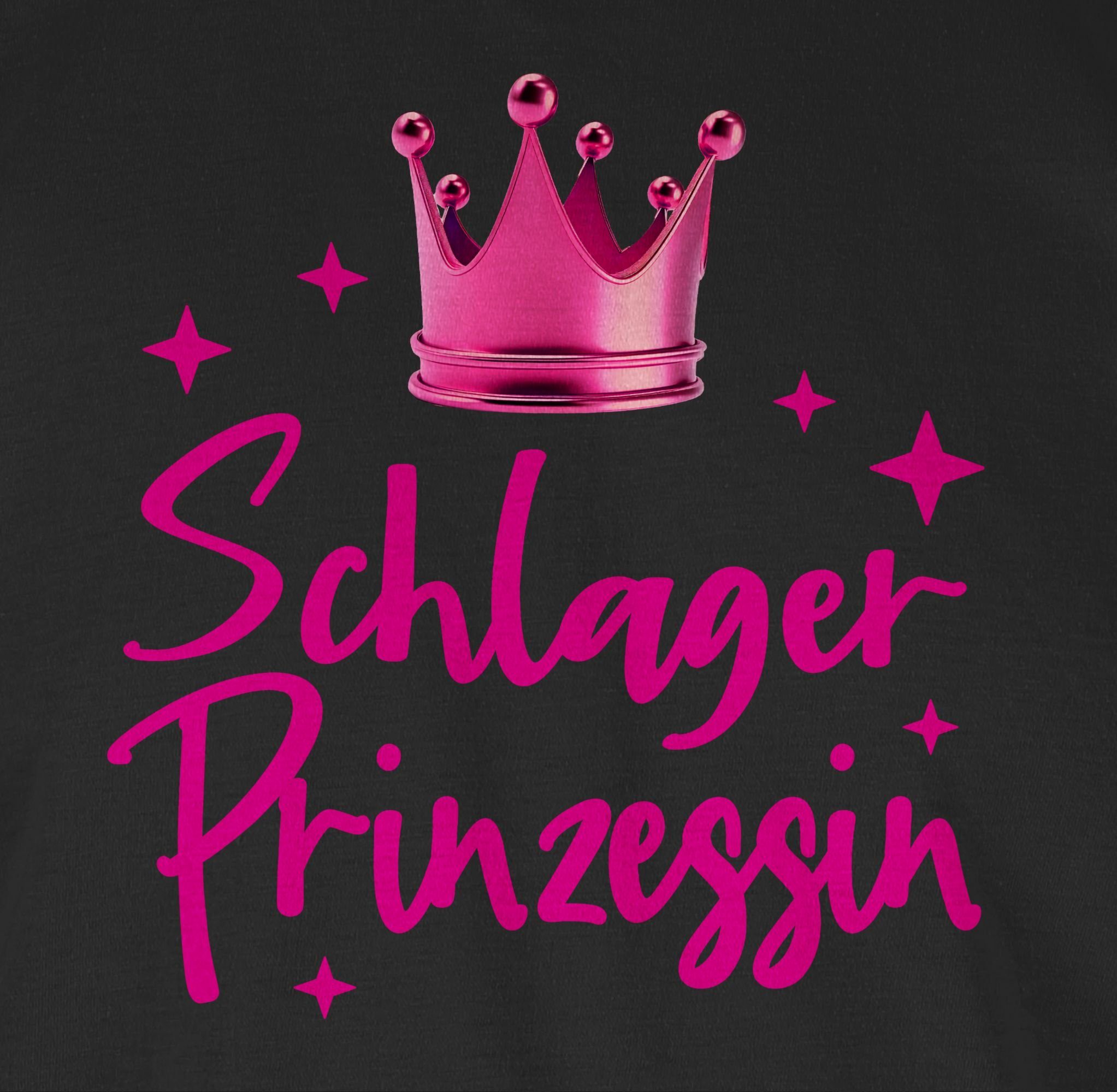 Shirtracer T-Shirt Schlager Prinzessin - Konzert Volksmusik Schlagerparty S günstig online kaufen