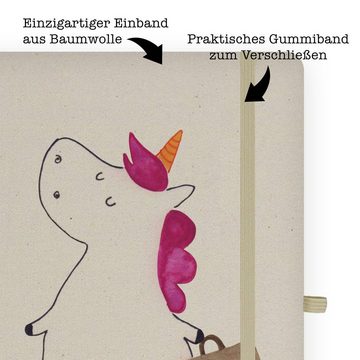 Mr. & Mrs. Panda Notizbuch Einhorn Koffer - Transparent - Geschenk, Unicorn, Tagebuch, Erwachsen Mr. & Mrs. Panda, 96 Seiten