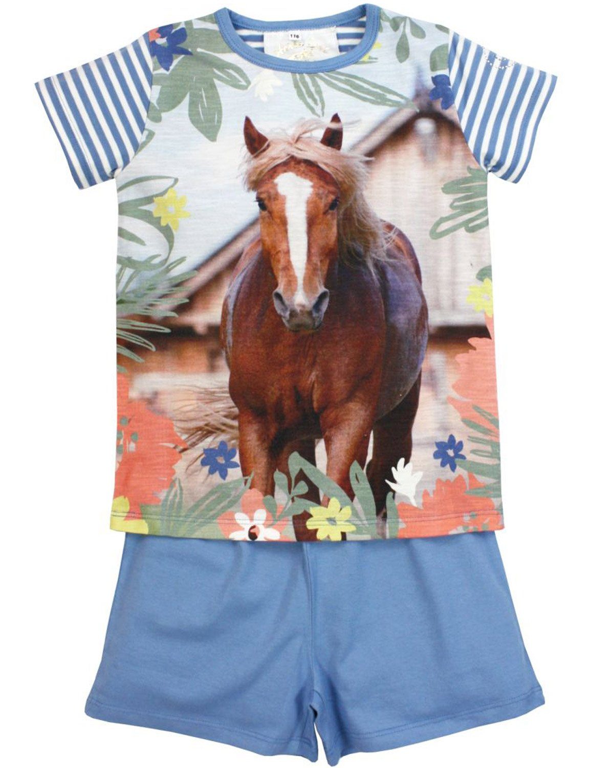 Shorty BONDI Shorty - Schlafanzug 'Pferde-Motiv' 36231