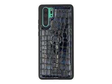 GOLDBLACK Handyhülle HUAWEI P30 PRO LEDERHÜLLE MIT FINGERSCHLAUFE MILAN 16,434 cm (6,47 Zoll)