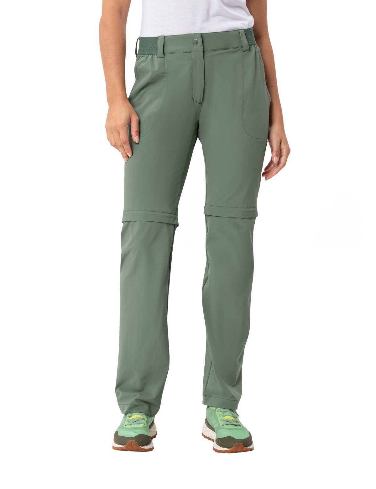 VAUDE Funktionshose Hosen Women's Farley Stretch ZO Pants II (1-tlg) schnellstrocknende und strapazierfähige Outdoor-Hose