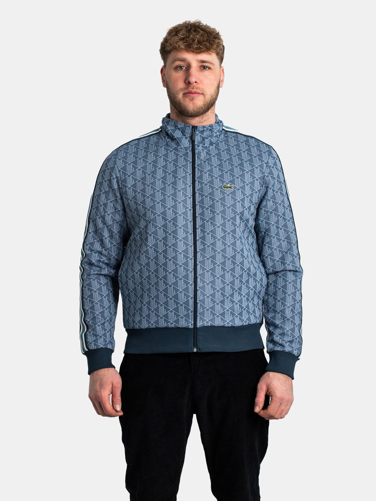 Lacoste Sweatjacke Lacoste Monogram Sweatjacket günstig online kaufen