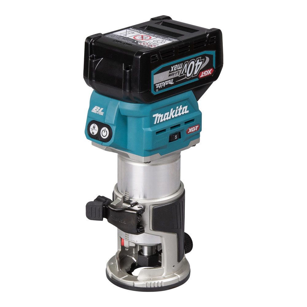Makita Akku-Multifunktionsfräse RT001GZ10 Akku-Multifunktionsfräse 40V max.