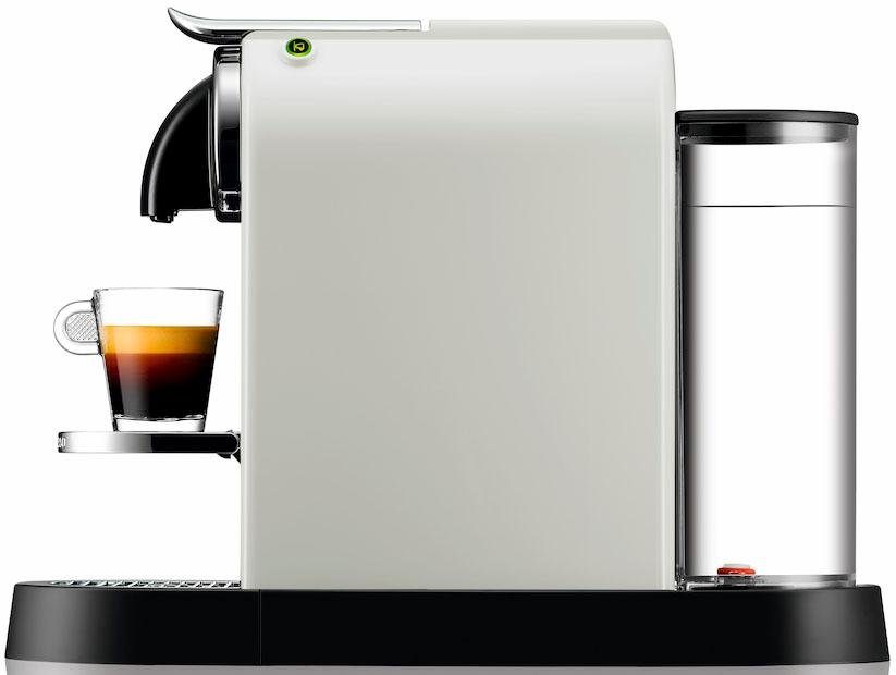 White, Kapseln Nespresso DeLonghi, EN Willkommenspaket CITIZ 167.W inkl. Kapselmaschine mit 7 von