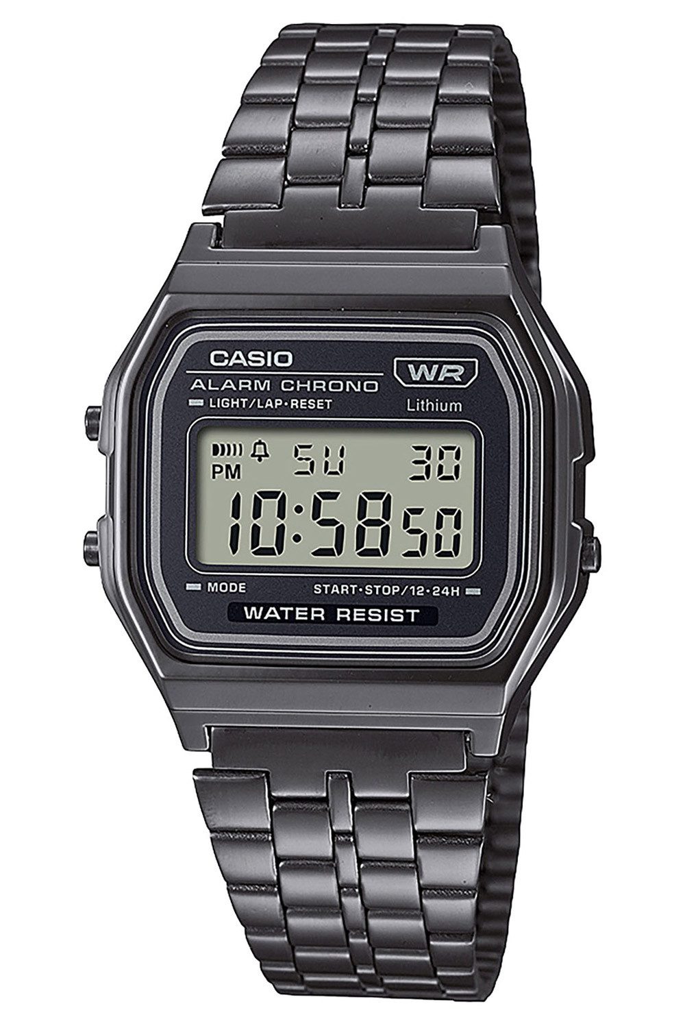 CASIO VINTAGE Quarzuhr Vintage Digitaluhr Anthrazit günstig online kaufen
