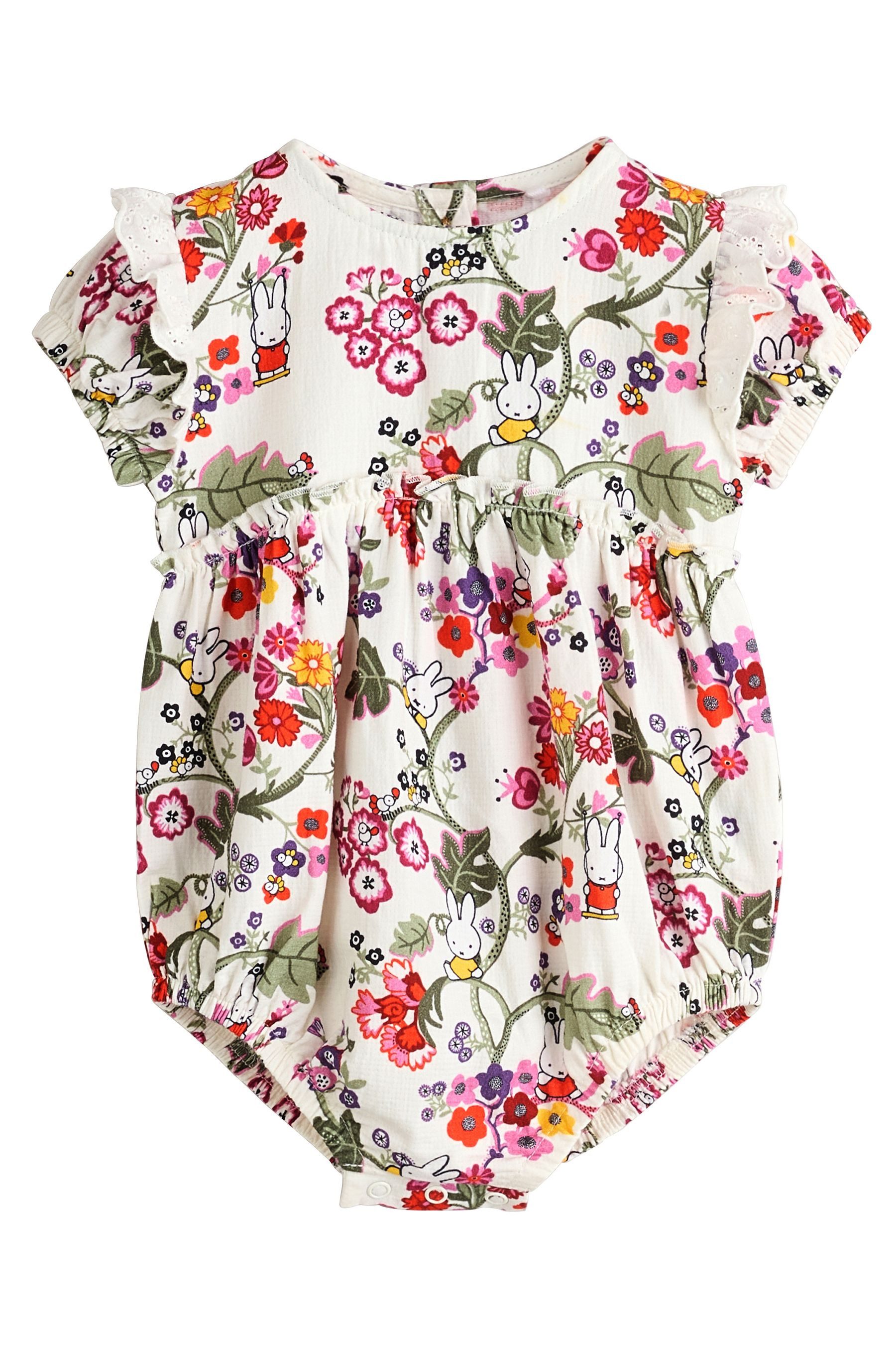 Next Strampler Miffy Babystrampler aus 100 % Baumwolle (1-tlg)