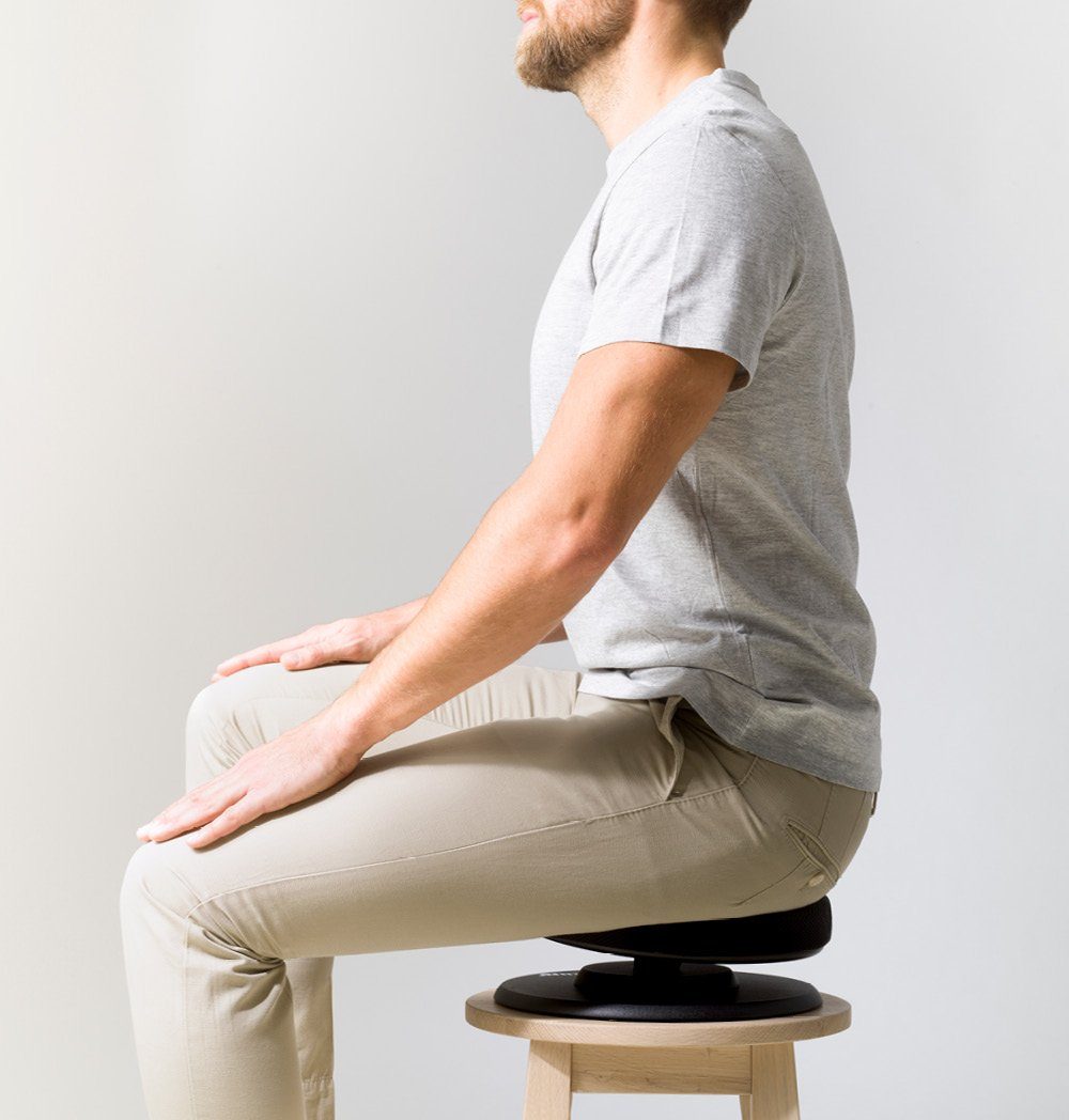 Posture Balancetrainer transportabel Aktiviert - gepolstert, Core-Muskulatur, TRAINING Swedish SEAT BALANCE Deine CORE