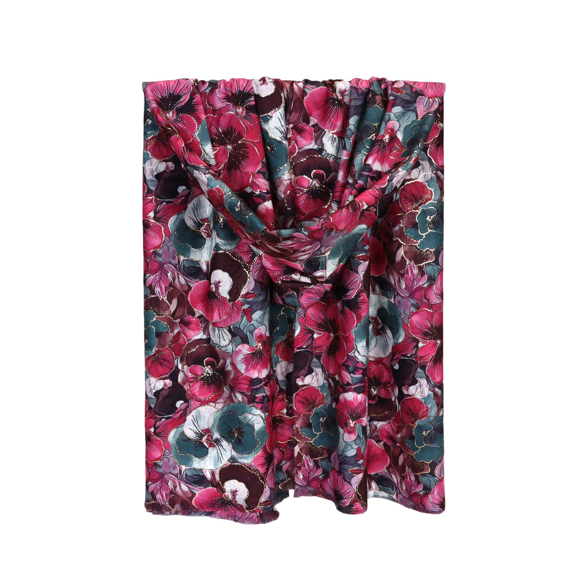 ZEBRO Modeschal Schal Stiefmütterchen günstig online kaufen