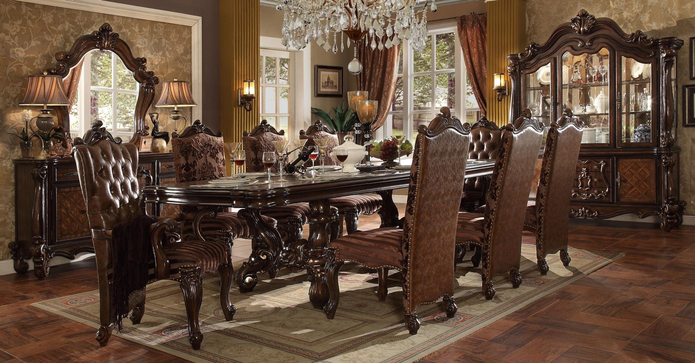JVmoebel Esstisch, Tisch Holz Königlicher Luxus Esstisch Rokoko Barock Esszimmer Tische