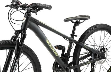 Bikestar Mountainbike, 21 Gang Shimano RD-TY300 Schaltwerk, Kettenschaltung, für Damen und Herren, Kettenschaltung