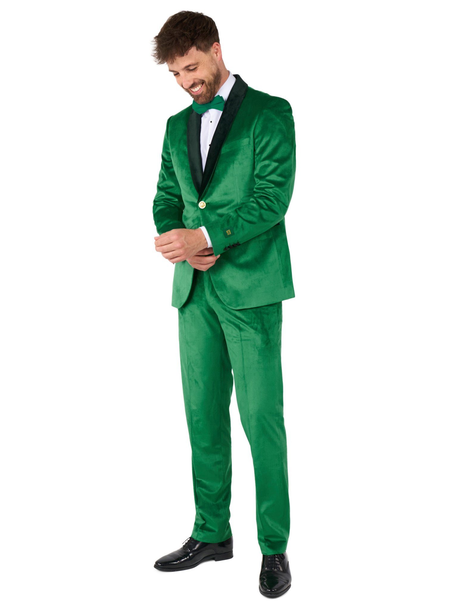 Opposuits Partyanzug OppoSuits Tuxedo Velvet Verdant Smoking - Karneval, Ob günstig online kaufen