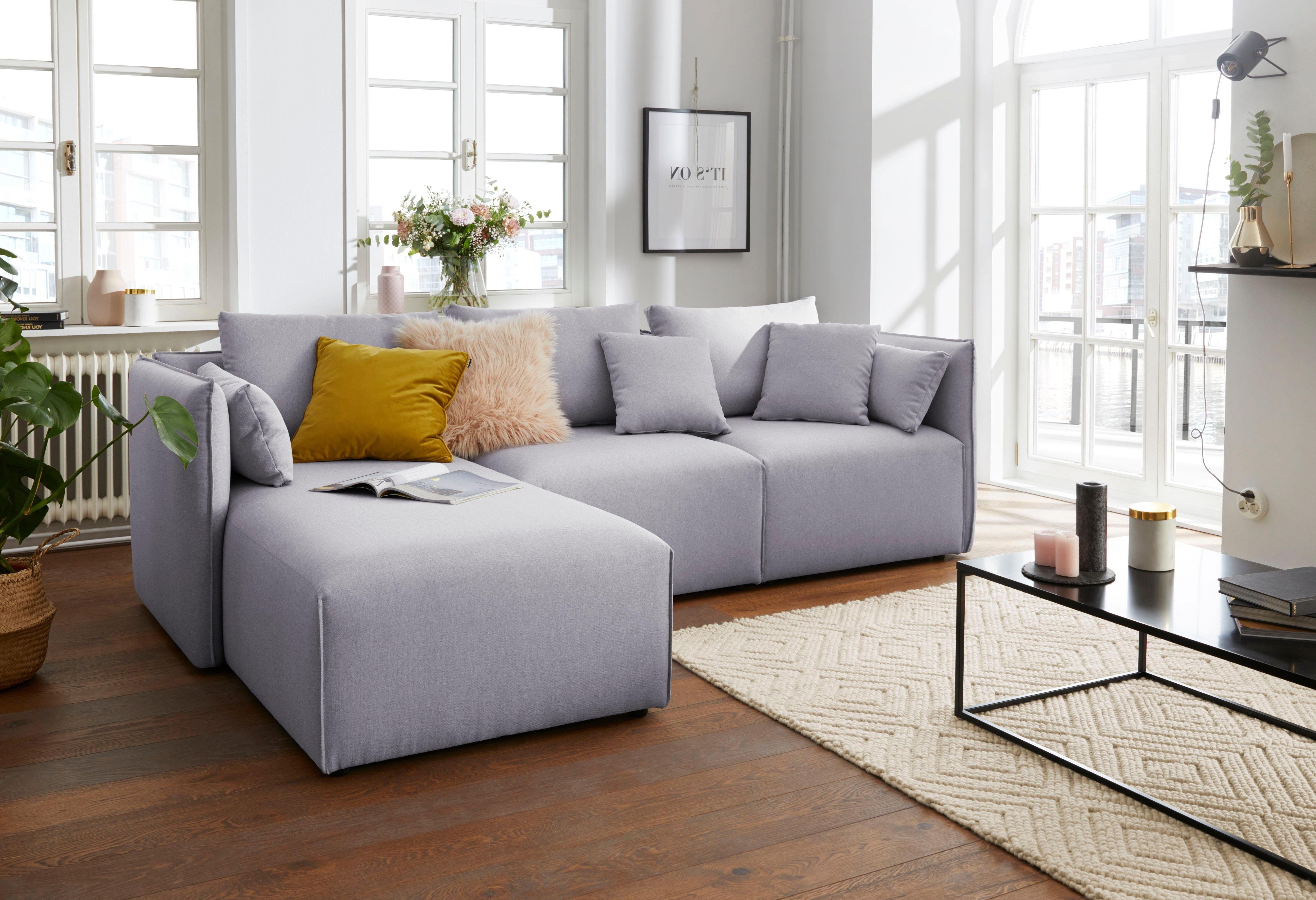 andas Ecksofa Nöre L-Form, 3 Teile, günstig online kaufen