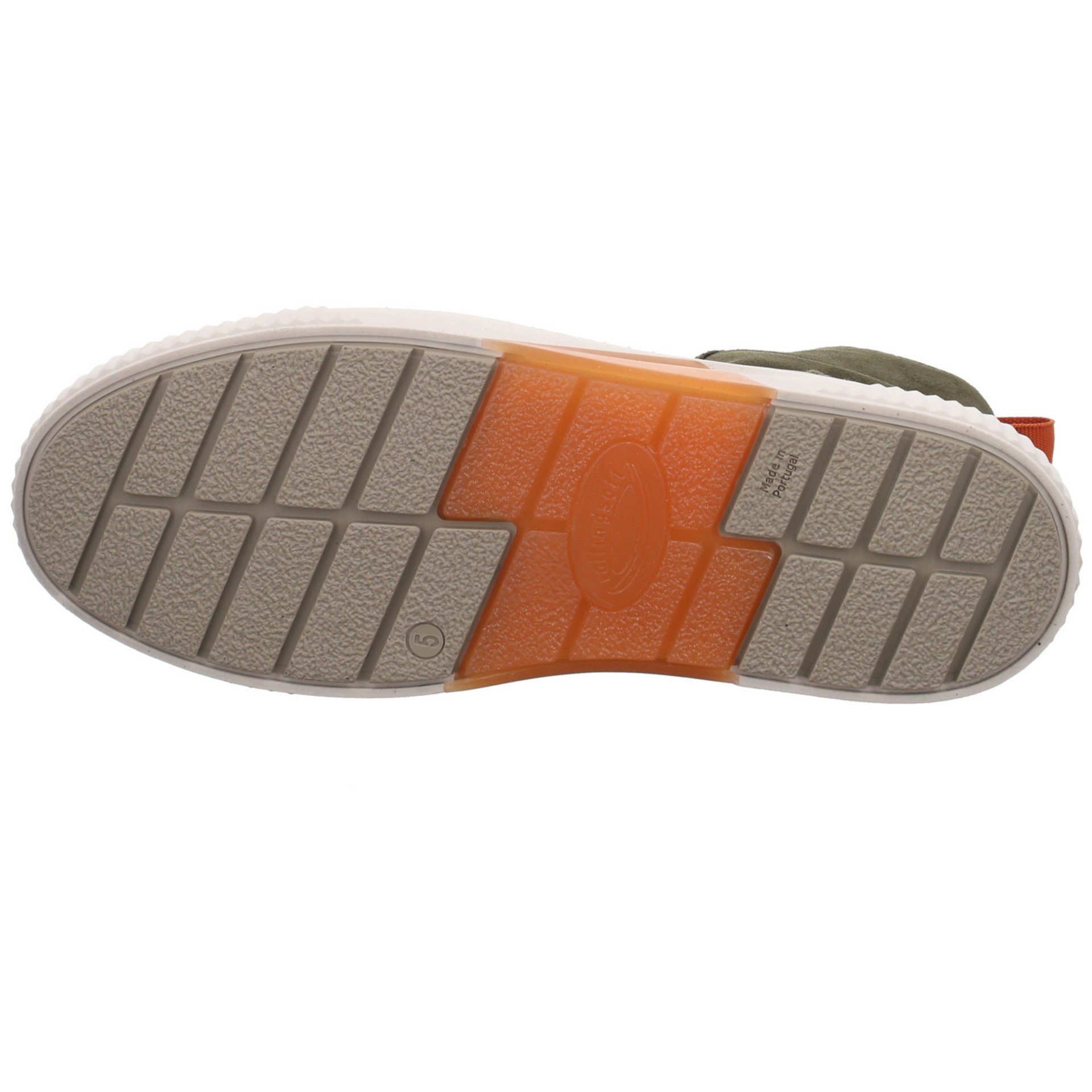 Gabor Damen Stiefel Schuhe Boots Elegant Klassisch Stiefel Veloursleder bosco/orange (07301826)