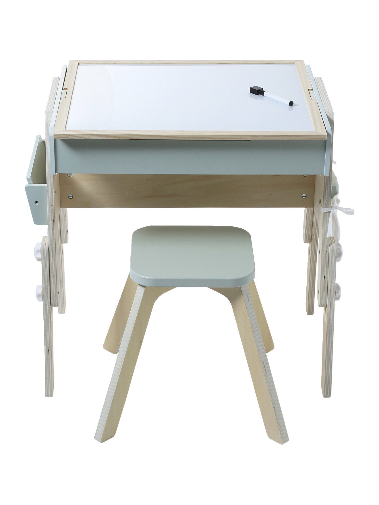 vertbaudet Tafel 5-in-1 Tafel mit Kinder-Schreibtisch, Holz FSC®