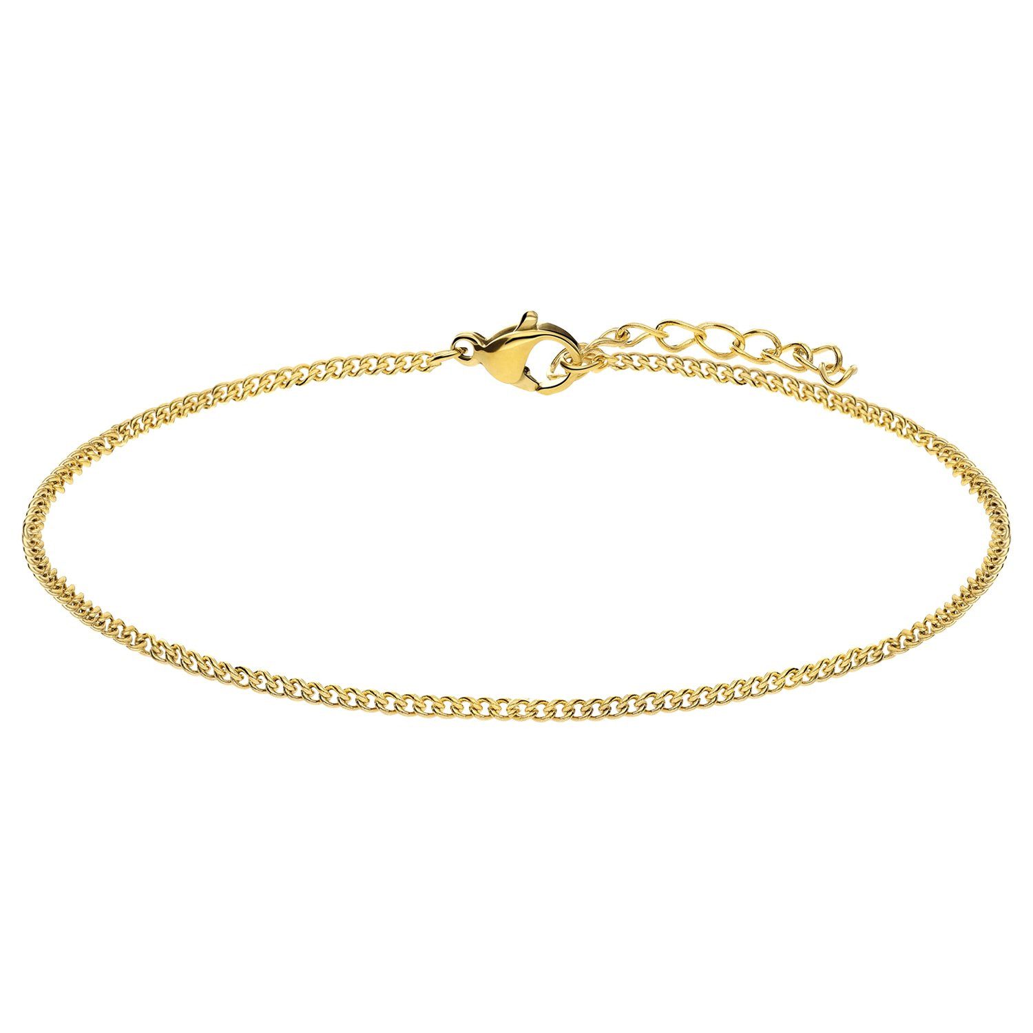 LUCARDI Gliederarmband Armband - Stahl - Gold - Unisex